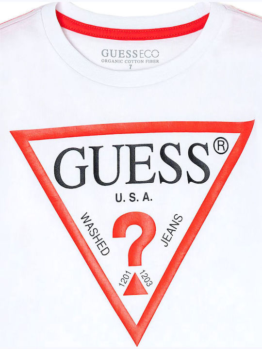 Kids' Shirt Long Sleeve Pure White