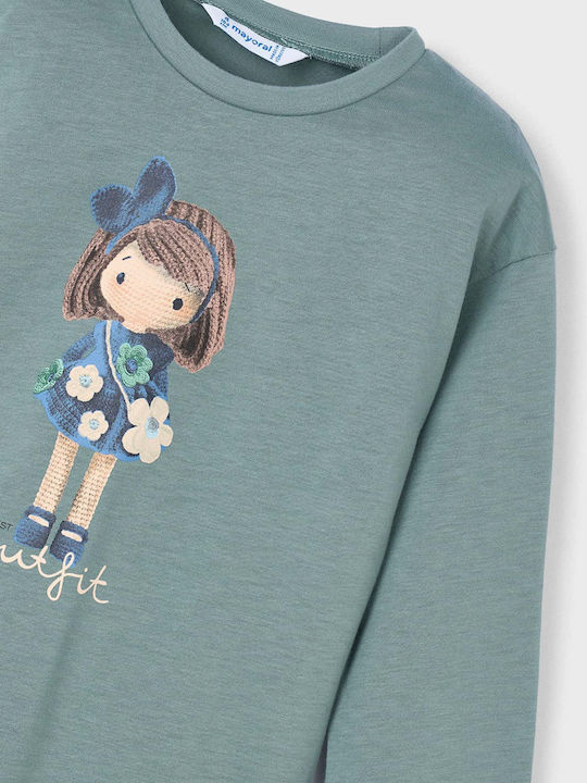 Kids Long-Sleeved Top Green