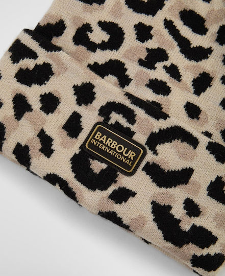 Beanie Feminin Căciulă Tricotat în culoarea Ecru