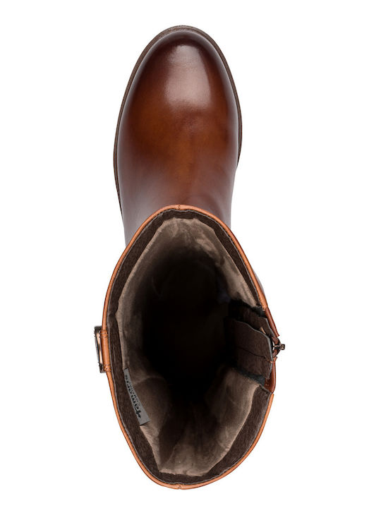Leather Women's Boots Brown