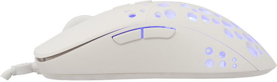 White Shark Tristan-2 RGB Геймърска Мишка 7200 DPI Бял
