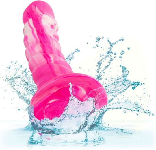 Calexotics Dildo Cu ventuză Roz 14cm
