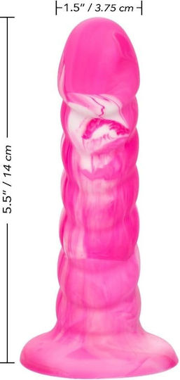 Calexotics Dildo Cu ventuză Roz 14cm