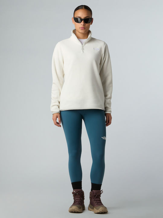 Bluza Damă cu Fermoar White Dune