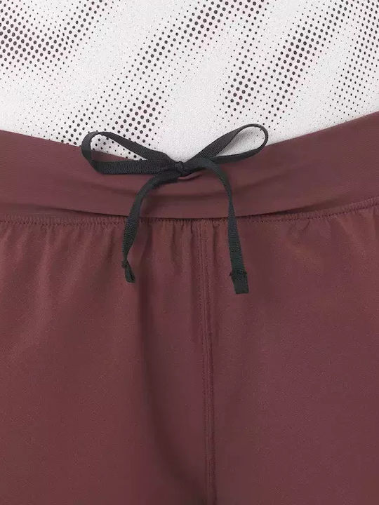 Γυναικείο Αθλητικό Σορτς Decadent Chocolate / Fiery Red