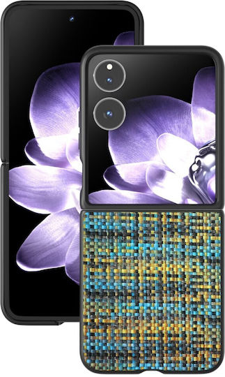 Plaid Texture Book Πλαστικό Χρυσό (Xiaomi Mix Flip)