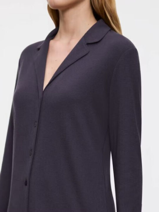 Triumph Winter Damen Pyjama-Oberteil Mελανι Mix & Match Lsl