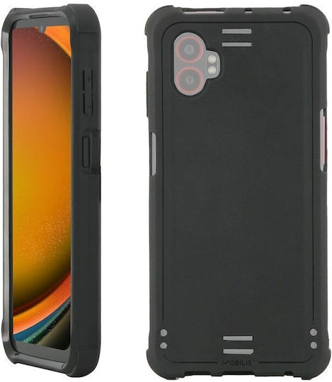 Mobilis Back Cover με Λουράκι Μαύρο (Galaxy XCover 7 Pro)