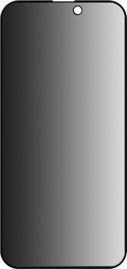 ANANK 2.5D Privacy Screen Protector Μαύρο (iPhone 17 / 17 Pro / 16 Pro)