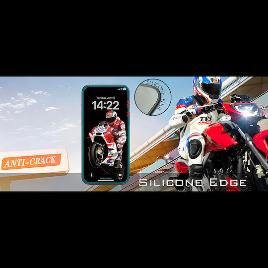 ANANK 3D Displayschutzfolie Schwarz (iPhone 17 / 17 Pro / 16 Pro)
