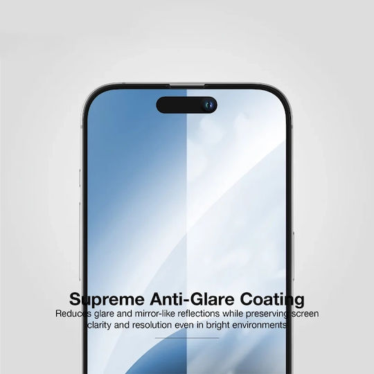 ANANK 2.5D Screen Protector Μαύρο (iPhone 17 / 17 Pro / 16 Pro)