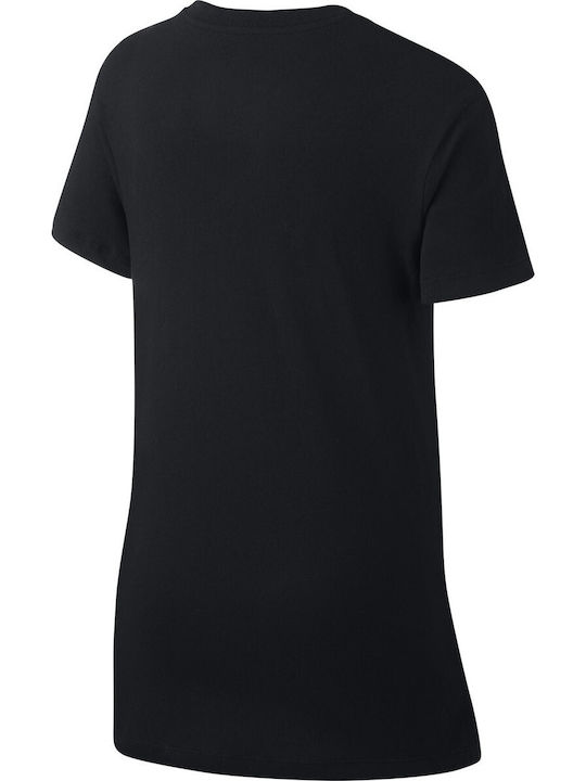 Παιδικό T-shirt Μαύρο SPORTSWEAR