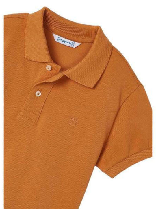 Kids' Polo Short Sleeve Brown