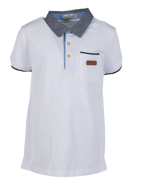 Kids' Polo Short Sleeve White