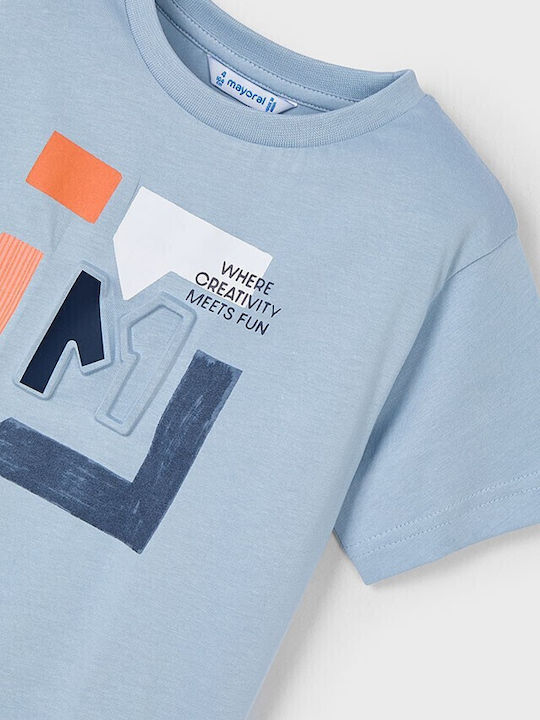 Kinder-T-Shirt Blau