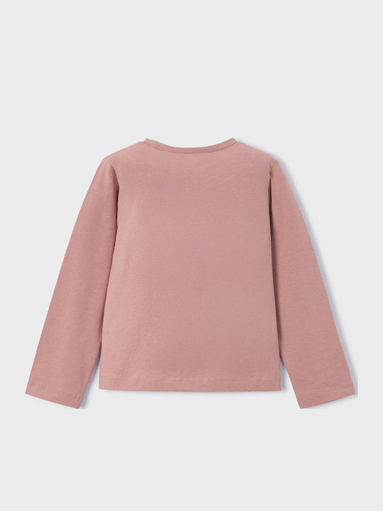 Kids' Shirt Long Sleeve Soft Pink Basic