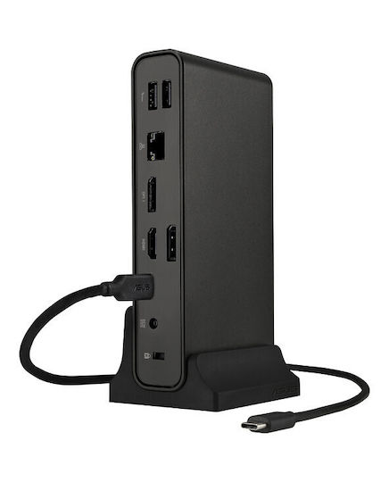 Asus DC301 USB-C Docking Station με 4K PD Ethernet Μαύρο