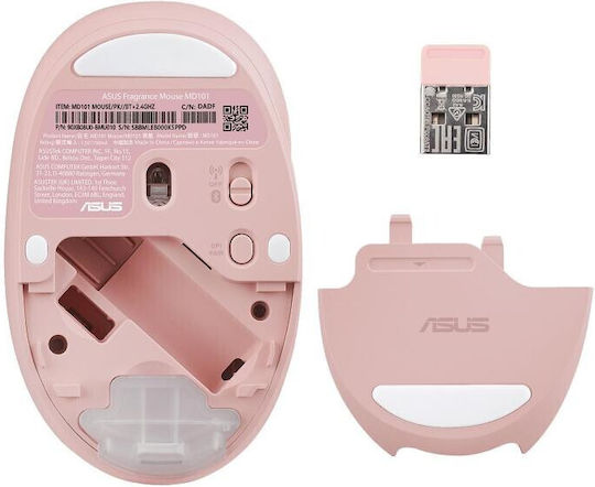 Asus Fragrance MD101 Безжичен Мишка Розов