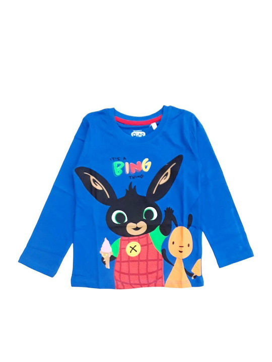 Kinderhemd Langarm Bing Blue Bing Blue