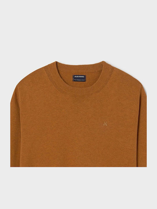 Παιδικό Πουλόβερ Μακρυμάνικο Mustard Basic