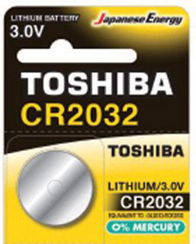 Toshiba Cp-1c Batterie Lithium für Uhren CR2032 3V 1Stück