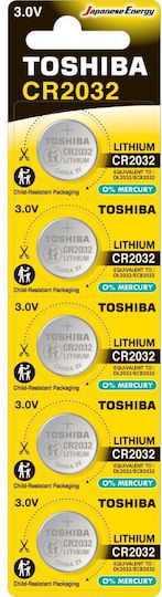 Toshiba Cp-1c Batterie Lithium für Uhren CR2032 3V 1Stück