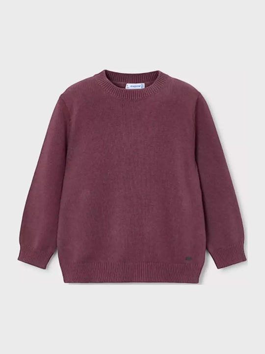 Kinderpullover Langarm Bordeaux Basic