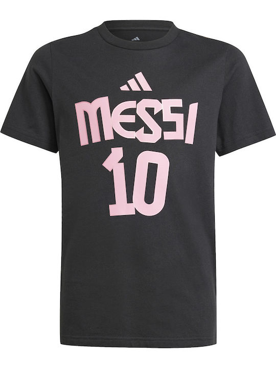 Kinder-T-Shirt Schwarz Graphic