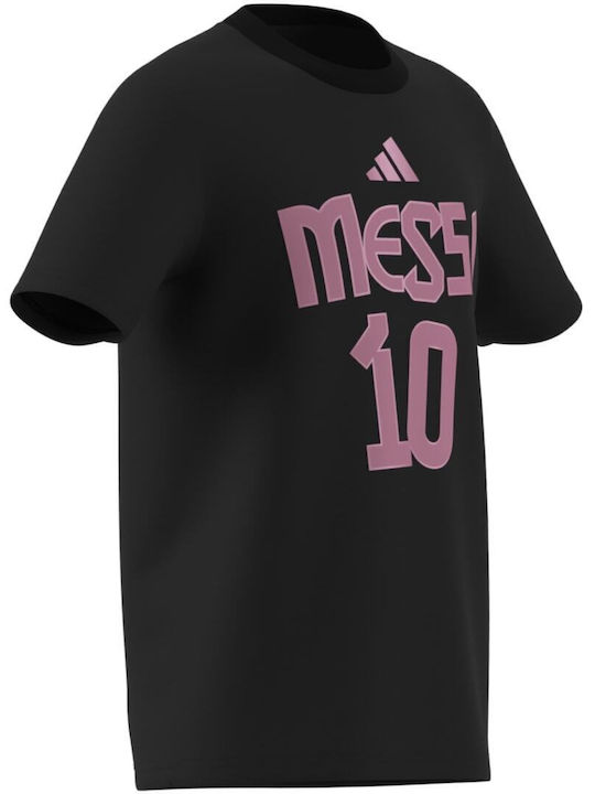 Kinder-T-Shirt Schwarz Graphic