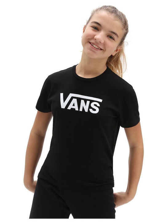Kids' T-shirt Black Flying V Crew