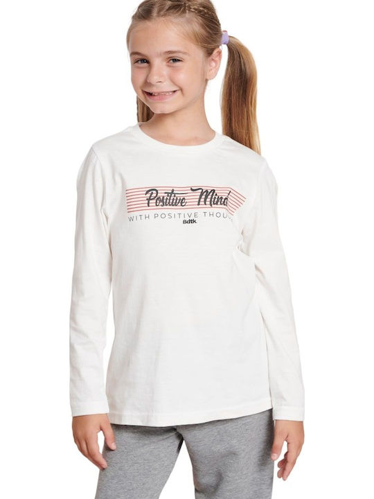 Kids' Shirt Long Sleeve Ecru