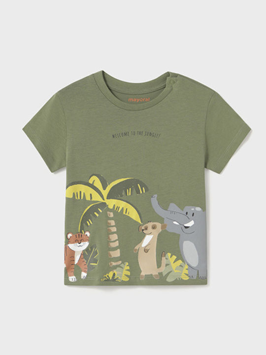 Kinder-T-Shirt Grün