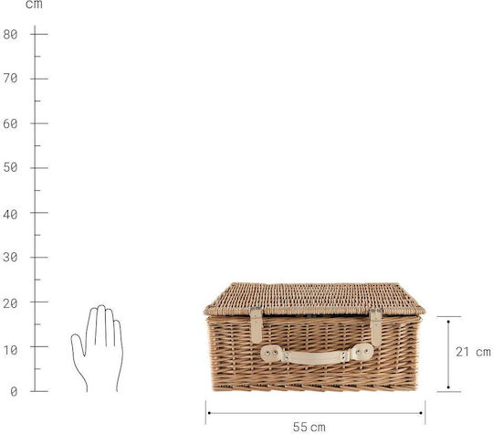 Butlers Coș Picnic 55x55cm
