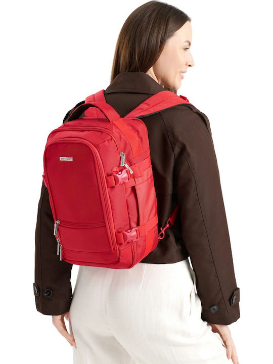 Wittchen Backpack Αδιάβροχο 18lt Κόκκινο