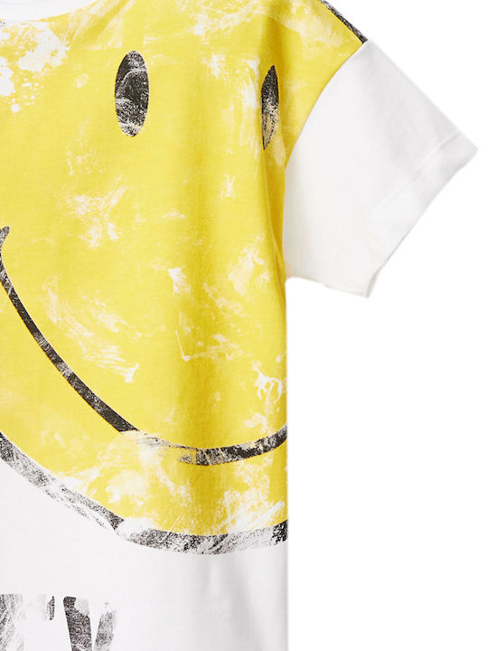 Kinder-T-Shirt Weiß Hepburn