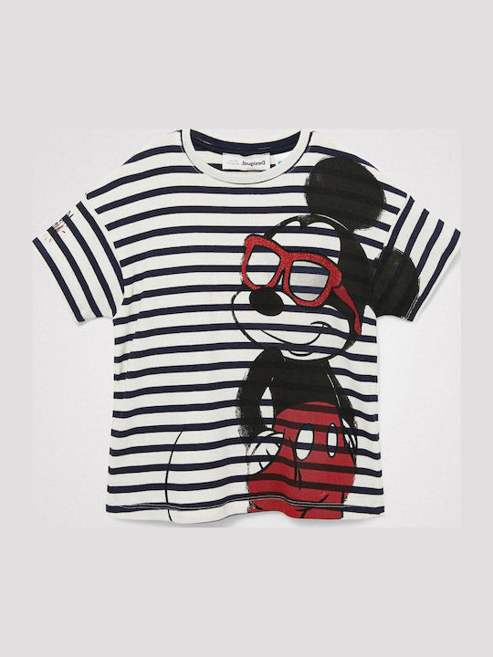 Kinder-T-Shirt Mehrfarbig Mickey Sunglasses