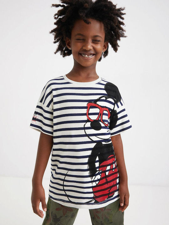 Kinder-T-Shirt Mehrfarbig Mickey Sunglasses