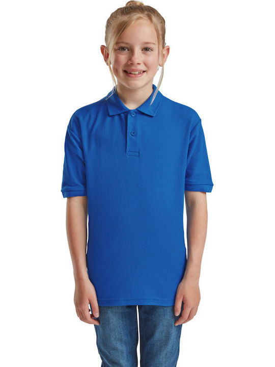 Kids' Polo Short Sleeve Royal