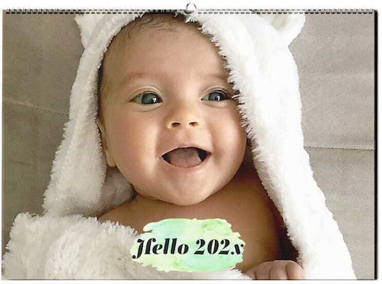 Hello 202x Desktop Diary 15x20