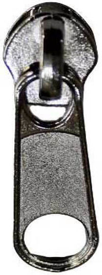 Reversed Zipper Guide Waterproof Silver
