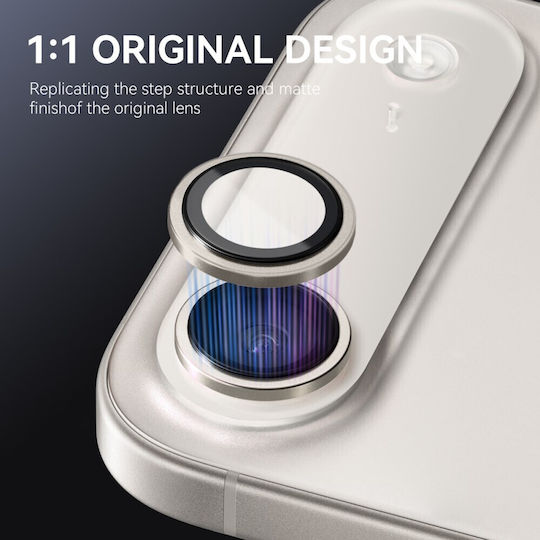 Northjo Camera Protection Tempered Glass Gray for the Apple iPhone Air