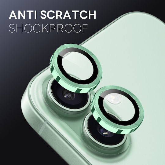 Apple Iphone 17 Northjo Κρίκοι Προστασίας Κάμερα Green