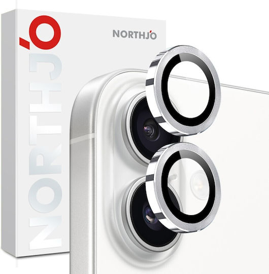 Apple Iphone 17 Northjo Κρίκοι Προστασίας Κάμερα Silver