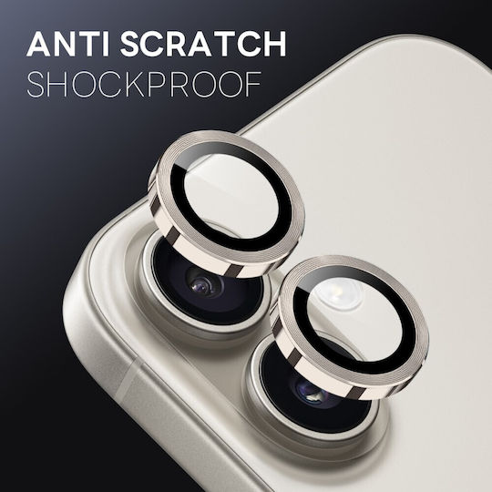 Apple iPhone 17 Northjo Camera Protection Rings Grey