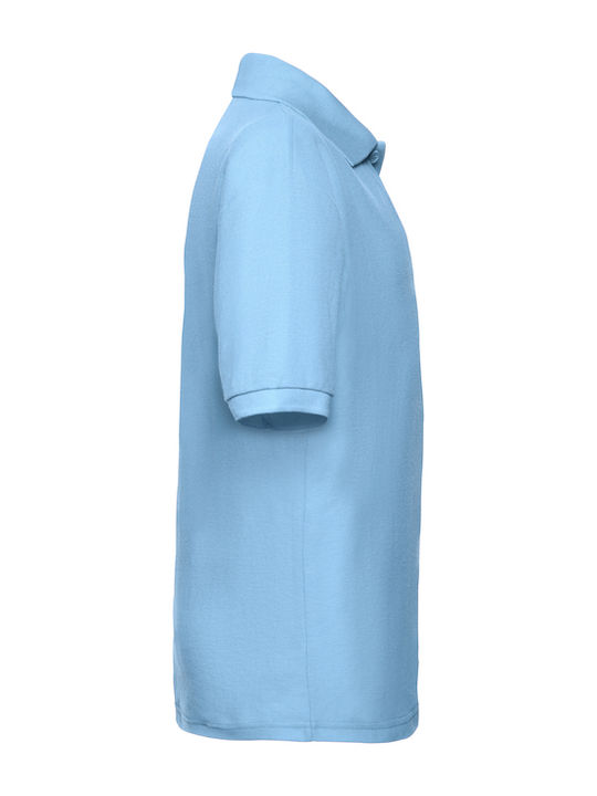 Kinderpolo Kurzarm Hellblau