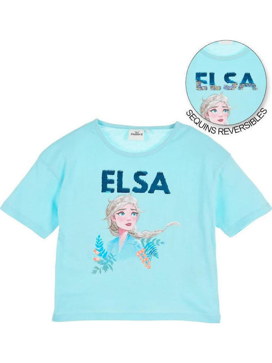 Kinder-T-Shirt Hellblau