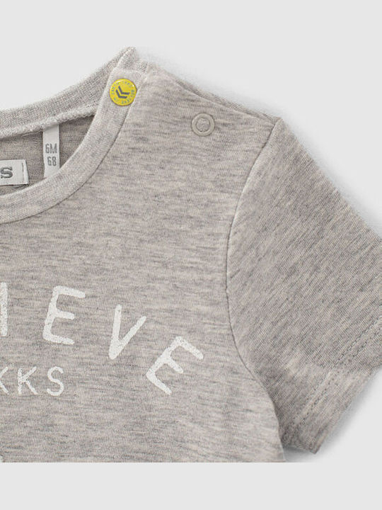 Kinder-T-Shirt Gray