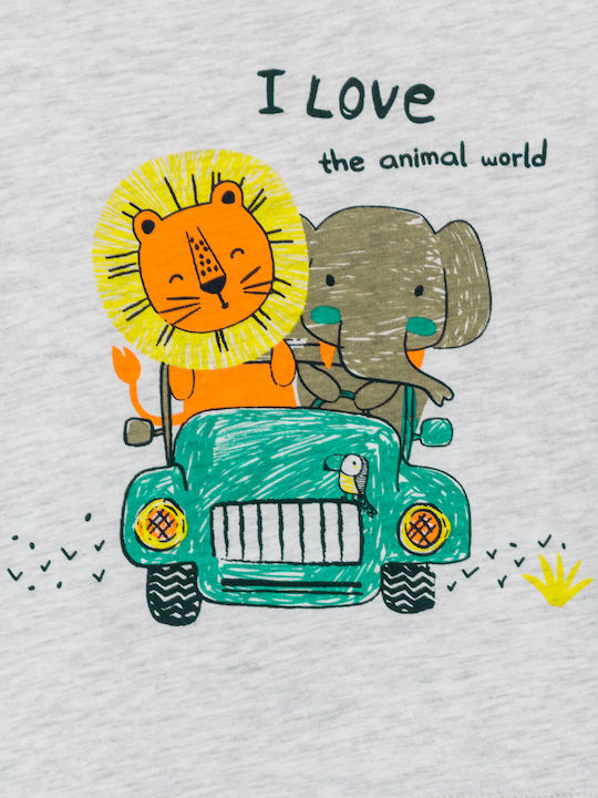 Παιδικό T-shirt Γκρι