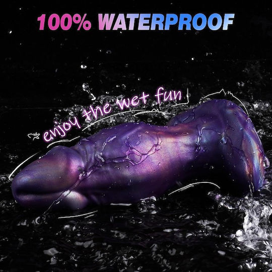 Smd Booty Bless Realistic Silicone Anal Plug Anchor T-base Πρωκτική Σφήνα Σιλικόνης 14,5cm Purple