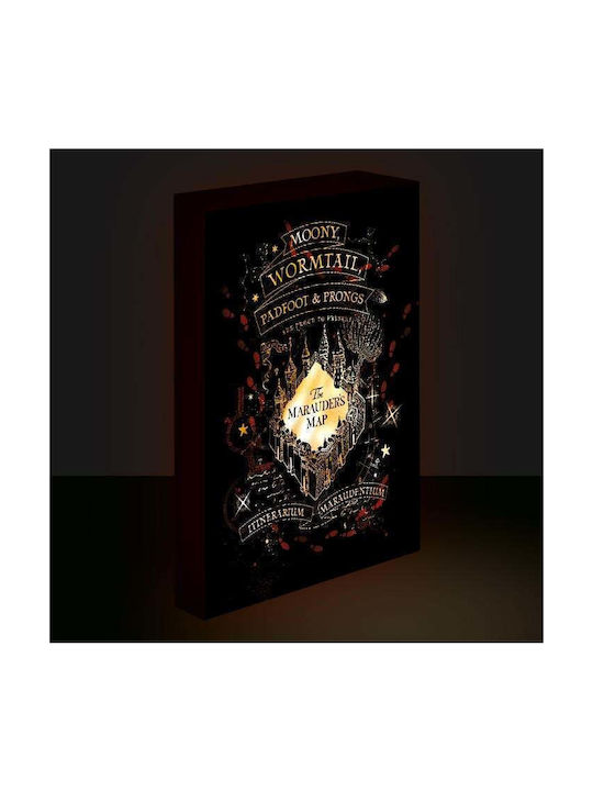 Harry Potter Marauders Map Licht Segeltuch 40x30 cm